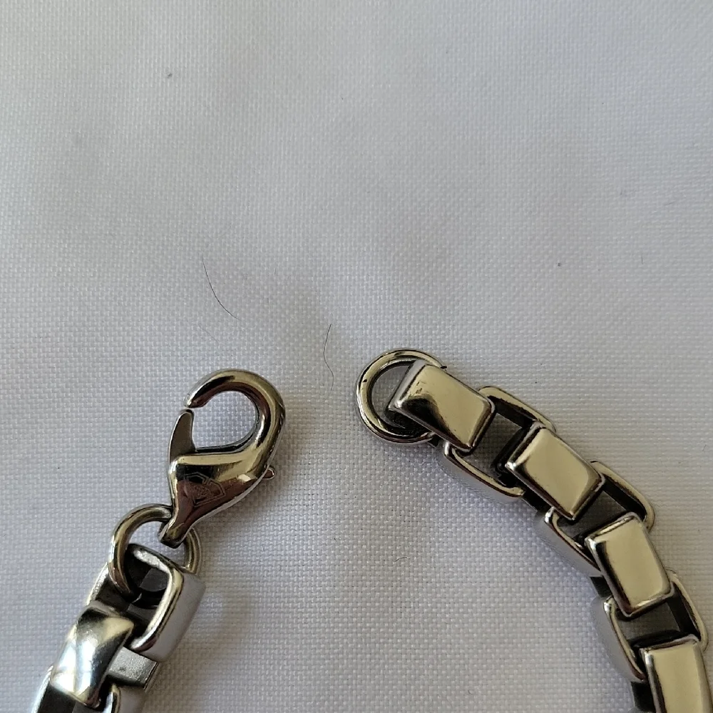Men's Stainless Steel Box Chain Bracelet